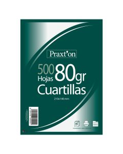 CUARTILLAS PRAXTON 80G 500H