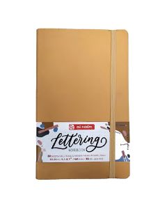 CUADERNO LETTERING TALENS ART CREATION CON GOMA 21X13 140G 80H DORADO