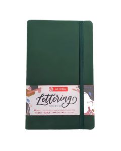 CUADERNO LETTERING TALENS ART CREATION CON GOMA 21X13 140G 80H VERDE