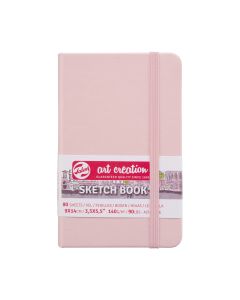 CUADERNO TALENS ART CREATION BOCETOS CON GOMA 14X9 140G 80H ROSA PASTEL