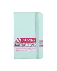 CUADERNO TALENS ART CREATION BOCETOS CON GOMA 14X9 140G 80H MENTA FRESCA