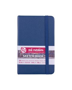 CUADERNO TALENS ART CREATION BOCETOS CON GOMA 14X9 140G 80H AZUL MARINO