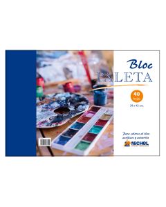 BLOC MICHEL PALETA DE PINTOR 29X42CM 40H