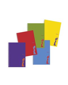 BLOC PRAXTON SELECCION FOLIO 60G 80H MILIMETRADO SURTIDO PAQUETE 10UD