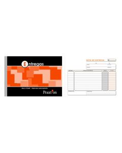 TALONARIO PRAXTON NOTA ENTREGA PR-46T CUARTO APAISADO 50JT TRIPLICADO PAQUETE 5UD