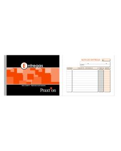 TALONARIO PRAXTON NOTA ENTREGA PR-51T OCTAVO APAISADO 50JT TRIPLICADO PAQUETE 5UD