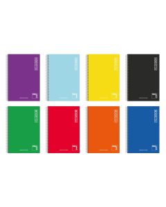 BLOC PACSA NATURAL OCTAVO 80H 4X4 SURTIDO PAQUETE 10UD