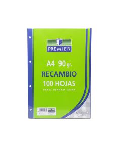 RECAMBIO BLOC PREMIER 4 TALADROS A4 90G 100H 3X3