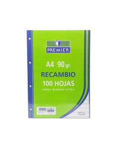 RECAMBIO BLOC PREMIER 4 TALADROS A4 90G 100H PAUTA 2,5