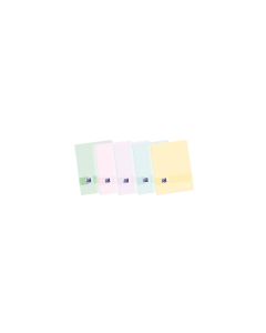 BLOC OXFORD POLIPROPILENO LIVE&GO A6+ 90G 120H 5X5 COLORES PASTEL