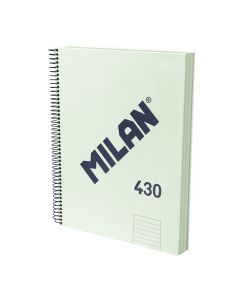 BLOC MILAN TAPTA DURA 430 SINCE 1918 A4 95G 120H HORIZONTAL VERDE