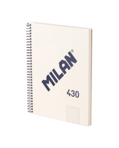 BLOC MILAN TAPA DURA 430 SINCE 1918 A5 95G 80H 5X5 BEIGE