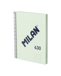 BLOC MILAN TAPA DURA 430 SINCE 1918 A5 95G 80H HORIZONTAL VERDE