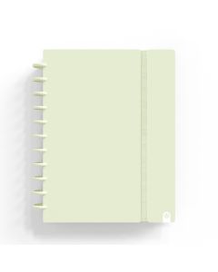 BLOC CARCHIVO INGENIOX POLYFOAM CON GOMA A4 100G 80H VERDE PASTEL 5X5