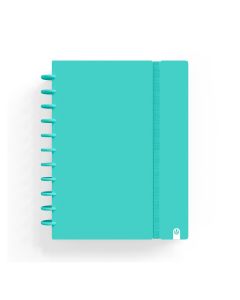 BLOC CARCHIVO INGENIOX POLYFOAM CON GOMA A4 100G 80H MENTA PASTEL 5X5