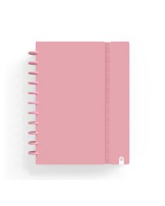BLOC CARCHIVO INGENIOX POLYFOAM CON GOMA A4 100G 80H ROSA PASTEL 5X5