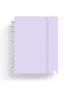 BLOC CARCHIVO INGENIOX POLYFOAM CON GOMA A4 100G 80H MALVA PASTEL 5X5