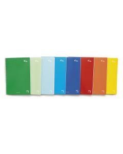 BLOC XTRA TAPA DURA FOLIO 60G 80H LISO SURTIDO PAQUETE 5UD