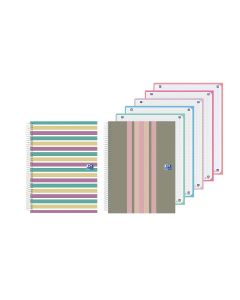 BLOC OXFORD TAPA DURA COLORBLOCK A4+ 90G 120H 5X5