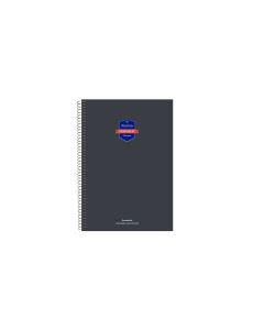 BLOC PRAXTON POLIPROPILENO FOLIO 90G 80H 4X4 NEGRO PAQUETE 5UD