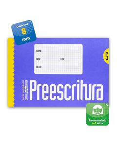 CUADERNO LAMELA PREESCRITURA 5 PAQUETE 10UD