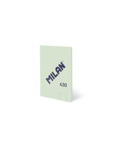 LIBRETA ENCOLADA MILAN 430 SINCE 1918 A6 95G 48H LISA VERDE