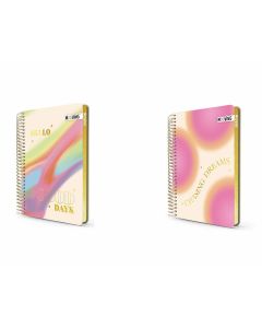 BLOC MOOVING TAPA DURA PREMIUM PASTEL POCKET 15X12CM 80G 96H