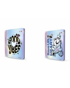 BLOC MOOVING TAPA DURA PREMIUM GRL POWER 22X17CM 80G 96H HORIZONTAL