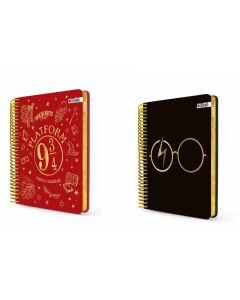 BLOC MOOVING TAPA DURA PREMIUM HARRY POTTER 22X17CM 80G 96H 5X5