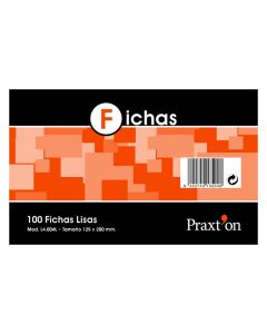 FICHAS LISAS PRAXTON Nº 4 125X200