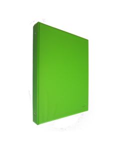 PORTABLOC SARO 2 ANILLAS 25MM PVC FOLIO VERDE
