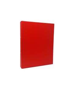 PORTABLOC SARO 2 ANILLAS 25MM PVC FOLIO ROJO