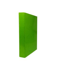 PORTABLOC PRAXTON 2 ANILLAS 35MM CARTON FOLIO VERDE