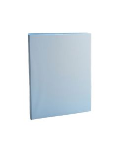 PORTABLOC SARO 4 ANILLAS 25MM PVC FOLIO AZUL PASTEL