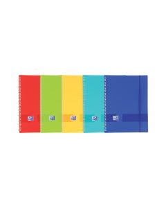 CARPETA FUNDAS OXFORD LIVE&GO POLIPROPILENO ESPIRAL 30 FUNDAS A4 COLORES VIVOS