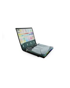 CAPEBLOC OFFICE BOX 4 ANILLAS 32MM POLIPROPILENO 360º COLORLINE CON GOMA A4+ 90G 100H 5X5 NEGRO
