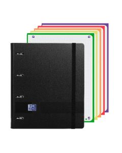 CARPEBLOC OXFORD 4 ANILLAS 35MM POLYFOAM LIVE&GO + 4 TEXTMARKER 490