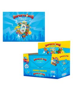 SOBRE PORTADOCUMENTOS DOHE SUPERTHINGS POLIPROPILENO VELCRO FOLIO EXPOSITOR 24UD