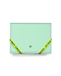 CARPETA FUELLE CARCHIVO 13D POLYFOAM DO NOT CROSS MINT  FOLIO