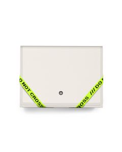 CARPETA FUELLE CARCHIVO 13D POLYFOAM DO NOT CROSS GRIS  FOLIO