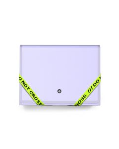 CARPETA FUELLE CARCHIVO 13D POLYFOAM DO NOT CROSS MALVA FOLIO