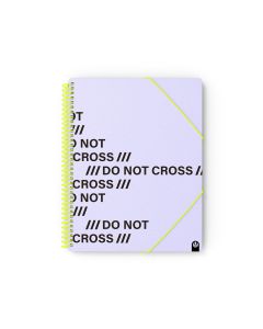 CARPETA FUNDAS ARCHIVEX DO NOT CROSS POLIPROPILENO ESPIRAL 20 FUNDAS A4 MAUVE