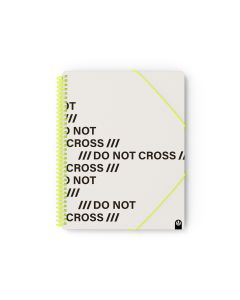 CARPETA FUNDAS ARCHIVEX DO NOT CROSS POLIPROPILENO ESPIRAL 40 FUNDAS A4 GRIS