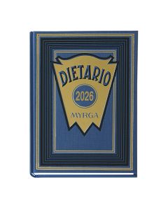 DIETARIO MYRGA 2111 CUARTO DIA PAGINA AZUL