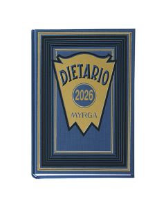 DIETARIO MYRGA 2115 OCTAVO DIA PAGINA AZUL