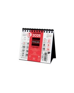 CALENDARIO SOBREMESA FINOCAM ESPIRAL ESCRIBIR 100X110MM MES VISTA