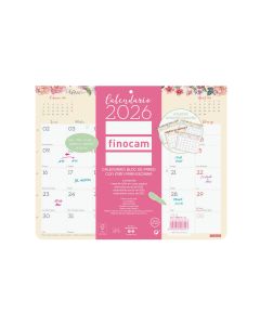 CALENDARIO MAGNETICO FINOCAM ESCRIBIR DESING 200X250MM MES VISTA