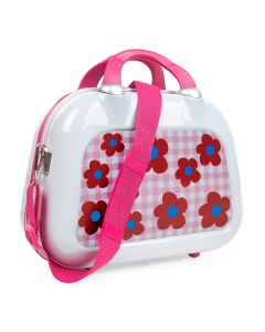 NECESER AGATHA POLICARBONATO ADAPTABLE A TROLLEY HAPPINESS 26X35CM FLOWERS