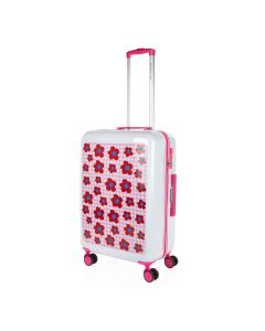 TROLLEY AGATHA 68CM POLICARBONATO HAPPINESS FLOWERS
