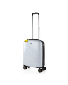 TROLLEY SMILEY CABINA 50CM ABS/PC BLANCO-NEGRO